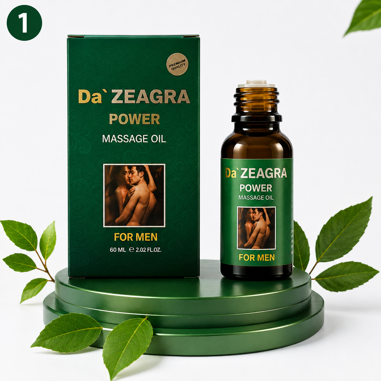 Da Zeagra Power Massage Oil 2026
